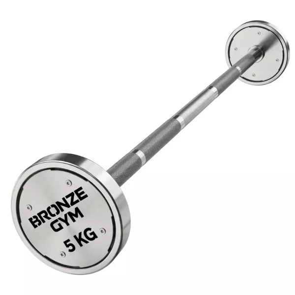 Набор стальных штанг Bronze Gym, 5-50 кг - 10 шт, шаг 5 кг