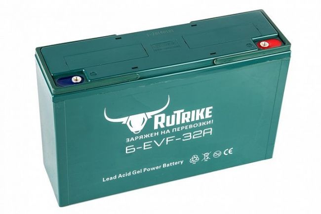 Тяговый гелевый аккумулятор RuTrike 6-EVF