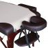 Складной массажный стол DFC Nirvana Relax Pro (бежевый с коричневым)