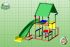 Детский игровой комплекс Quadro Junior + Curved Slide